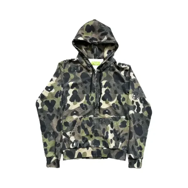 Camo Zip Up Hoodie (3)
