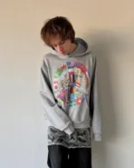 Chaos Hoodie White (1)