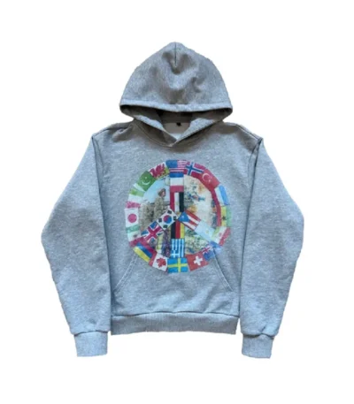 Chaos Hoodie White (2)