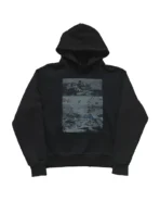 Flower Hoodie Black (2)