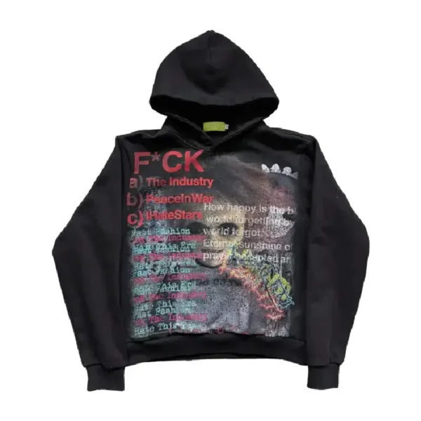 Industry Hoodie Black (3)