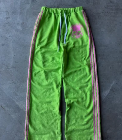 Neon Skull Sweatpants (2)