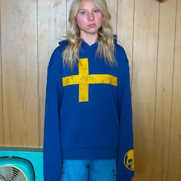 Sweden Hoodie Navy Blue (2)